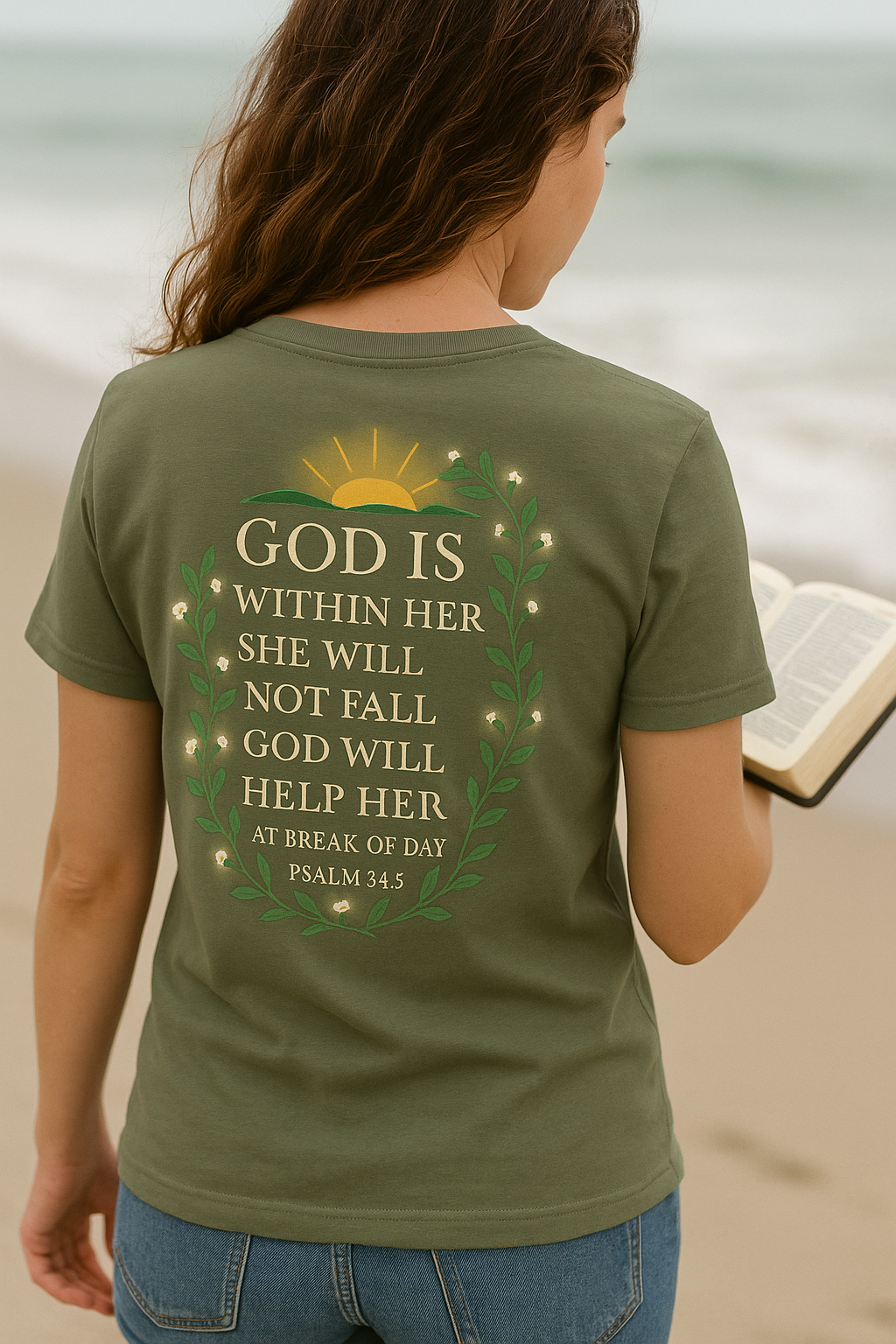 God Is Within Her Women's Polyester
