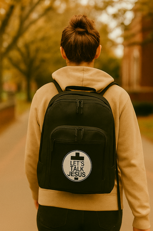 Let's Talk Jesus Backpack