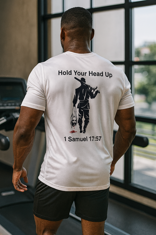 David/Goliath Poly Tee