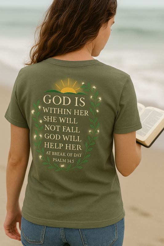God Is Within Her Women's Polyester