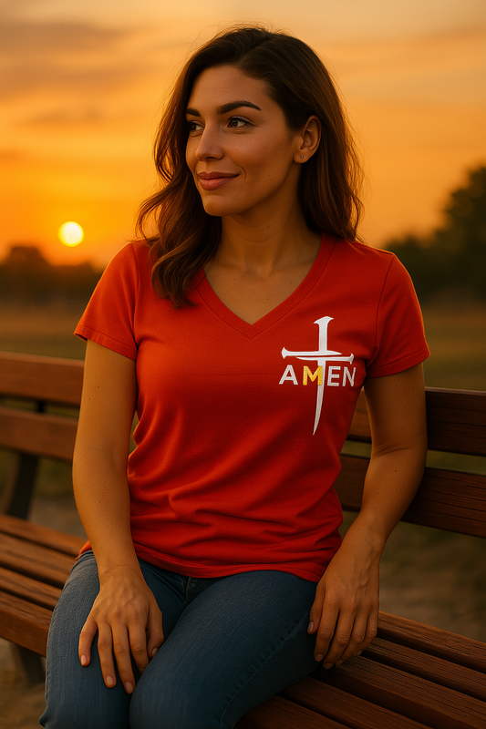 Amen Cross Tee